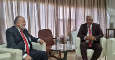 Ministro de Interior de Cuba recibe a Defensor Alfredo Ruiz