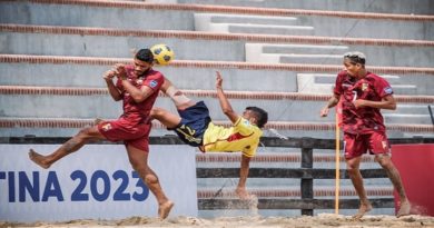 Venezuela presente en torneo de fútbol playa de El Salvador