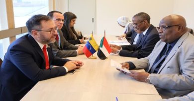 Venezuela y Sudán refuerzan lazos de cooperación política en Ginebra
