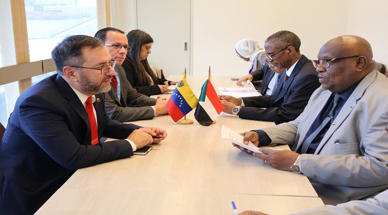 Venezuela y Sudán refuerzan lazos de cooperación política en Ginebra