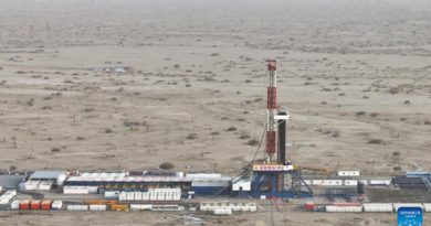 China completa perforación del pozo vertical petrolero más profundo de Asia