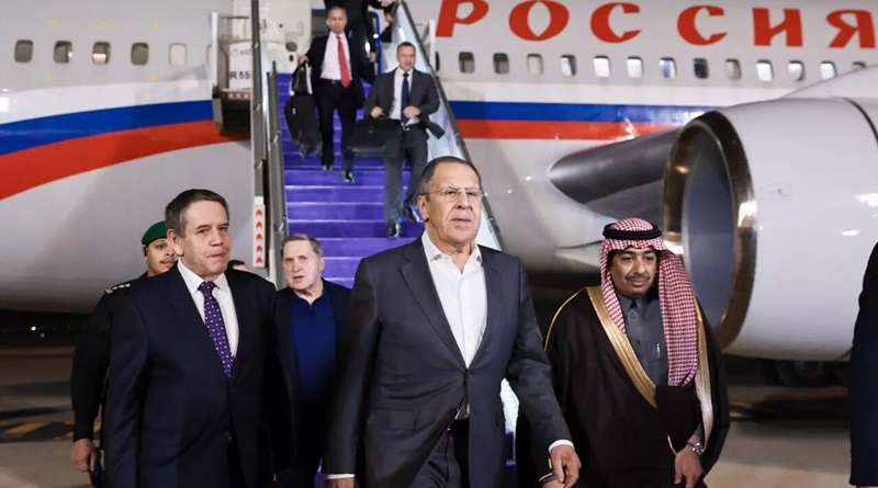 Canciller de Rusia llega a Riad para reunirse con delegación EE.UU. (Foto: Cancillería de Rusia)
