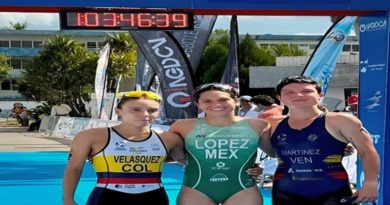 Triatleta Rosa Martínez logró podio en Cuba