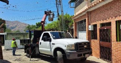 Plan Girardot 100% Iluminado llega a comunidades de Maracay