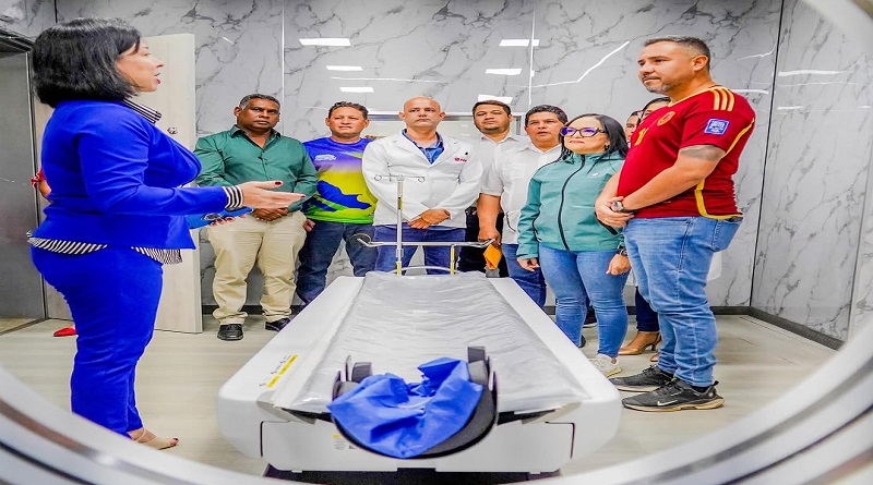 Concluye instalación tomógrafo en el Hospital Dr. Felipe Guevara Rojas de El Tigre