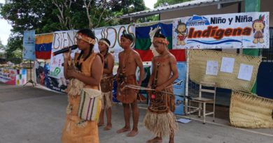 Celebran el Día del Niño Indígena en Amazonas