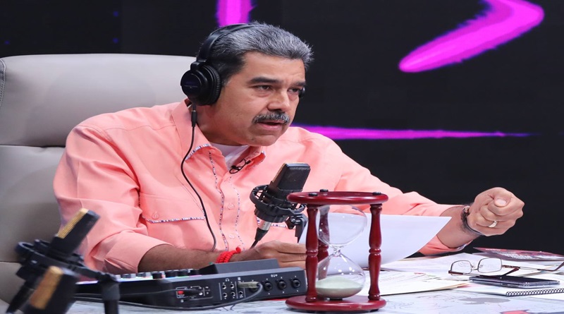 Presidente Maduro convoca un "cara a cara" para demostrar que Irfaan Ali viola las leyes