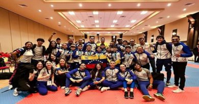 Venezuela lidera el Campeonato Centroamericano de Karate 2025