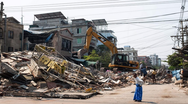 Myanmar declara luto nacional por muertes ante devastador terremoto