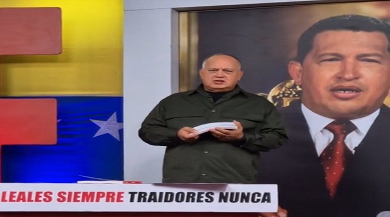 Cabello: Reclamaremos los derechos humanos de venezolanos secuestrados en El Salvador