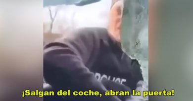 Agresión brutal sufre pareja migrante venezolana por policías en EE.UU.