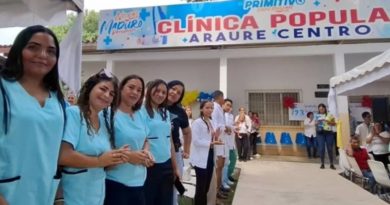 Habitantes de Portuguesa estrenan Clínica Popular Araure Centro