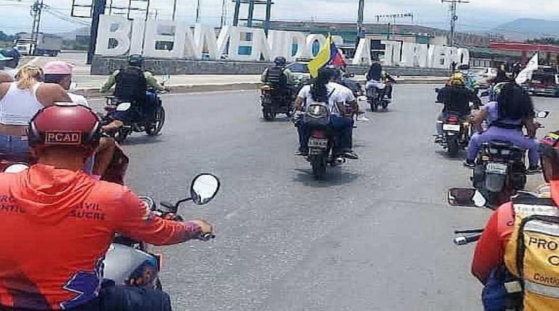 Culmina de forma exitosa recorrido de la Antorcha del 19 de Abril en Mariño