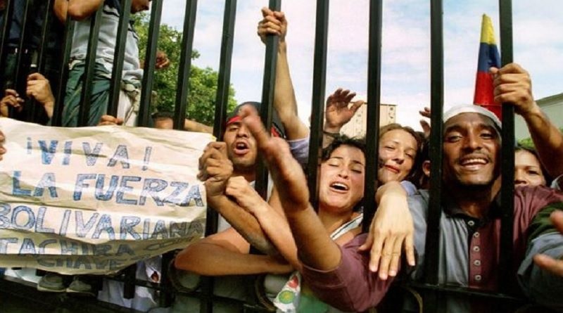 Se cumplen 23 años del golpe de Estado contra el Comandante Chávez