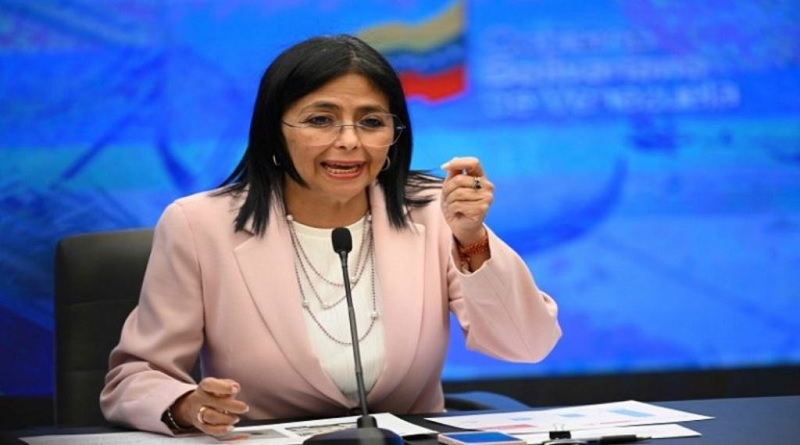 Vicepresidenta Rodríguez desmiente fake news sobre “proyecciones” del FMI sobre Venezuela