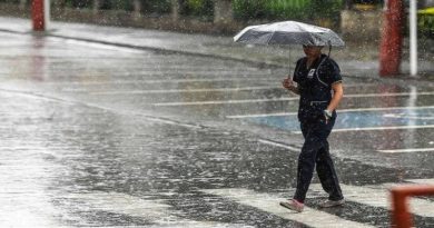 Este miércoles habrá lluvias o chubascos dispersos en 13 estados del país