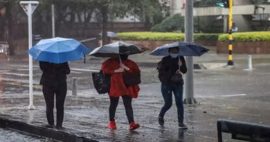 Lluvias y lloviznas dispersas se prevén este domingo en 9 estados del país