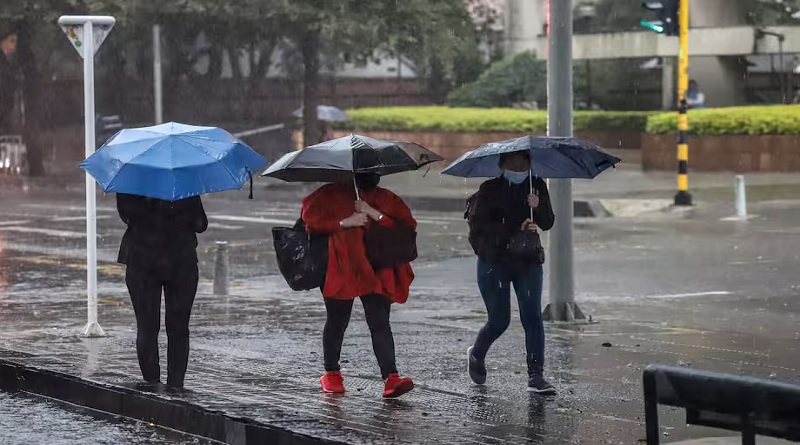 Lluvias y lloviznas dispersas se prevén este domingo en 9 estados del país