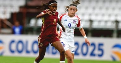 Vinotinto femenina Sub-17 igualó ante la selección de Chile