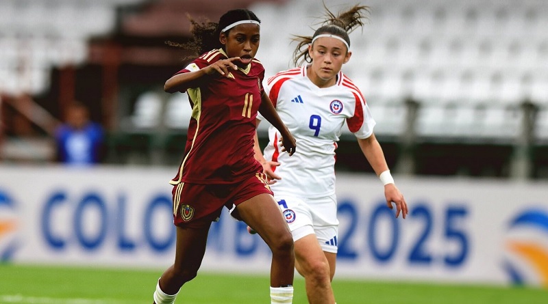 Vinotinto femenina Sub-17 igualó ante la selección de Chile
