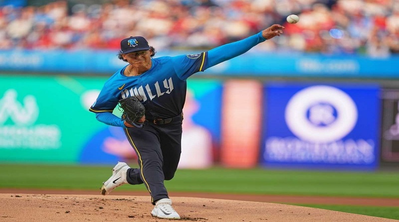 Jesús Luzardo estuvo intraficable frente a los Dodgers