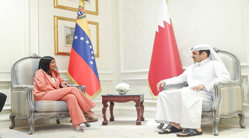 Vicepresidenta en Qatar