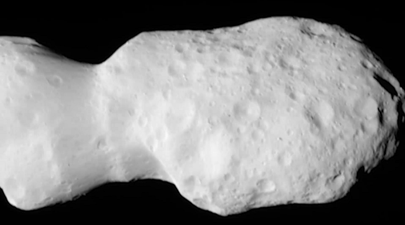 NASA publica imágenes de extraño asteroide