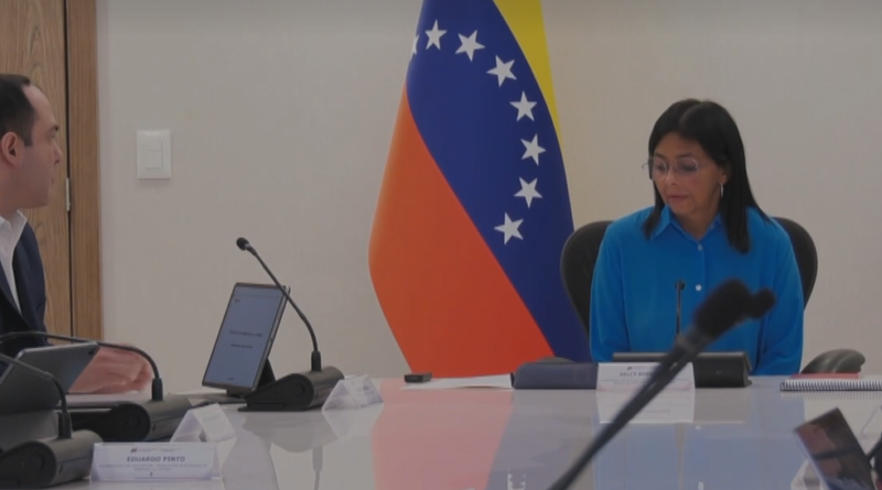 Vicepresidenta Rodríguez revisa avances energéticos del segundo cuatrimestre 2025