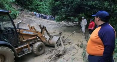 Restringen el paso tras derrumbe por lluvias en la vía Mérida-Barinas