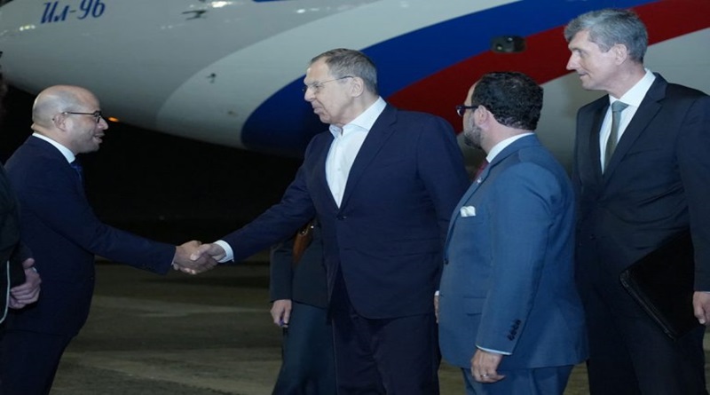 Canciller ruso Serguéi Lavrov llegó a República Dominicana en visita oficial