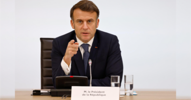 El presidente de Francia, Emmanuel Macron