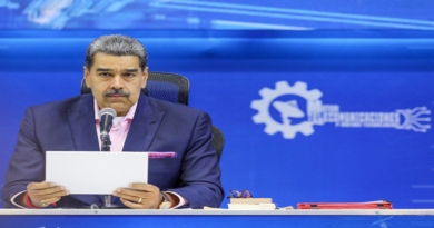 El presidente de la República Bolivariana de Venezuela, Nicolás Maduro, resaltó que las bolsas de valores de Caracas y Shanghái fueron las únicas que se mantuvieron en verde este 8 de abril,