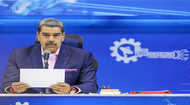El presidente de la República Bolivariana de Venezuela, Nicolás Maduro, resaltó que las bolsas de valores de Caracas y Shanghái fueron las únicas que se mantuvieron en verde este 8 de abril,