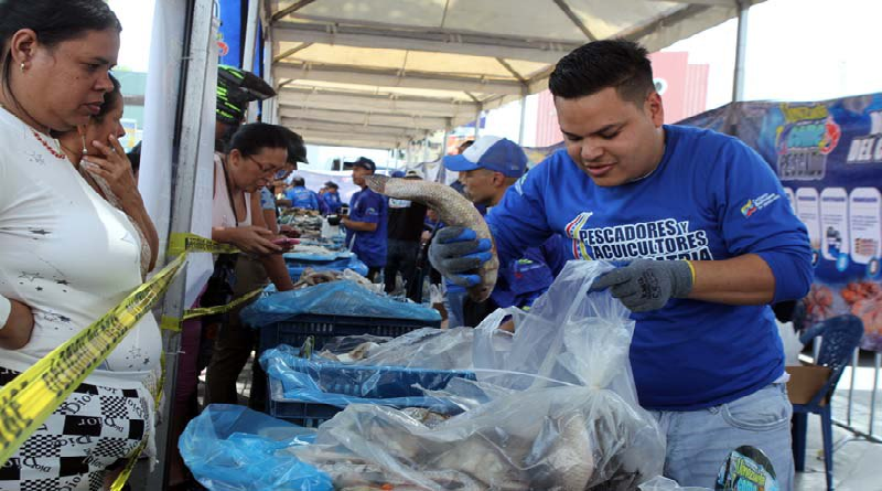 Plan Venezuela Come+ Pescado garantiza proteína al pueblo en Semana Santa