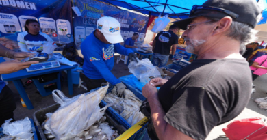 Operativo conjunto favorece habitantes de San Agustín con productos pesqueros