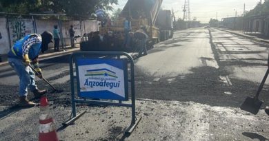 Avanza Plan Comunal de Asfaltado en Anzoátegui con más de mil toneladas colocadas