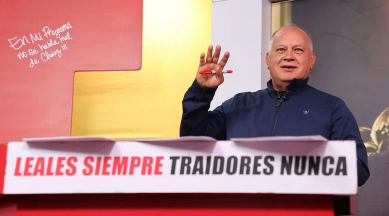 Diosdado Cabello celebra despliegue de candidatos revolucionarios de cara al 25-M