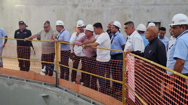 Supervisan avances y operatividad en las Centrales Hidroeléctricas de Bolívar