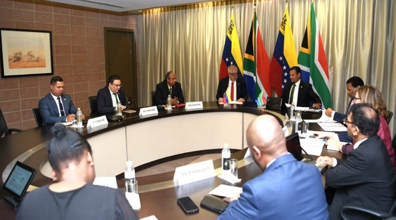Trazan hoja de ruta para Primera Comisión Mixta Venezuela - Sudáfrica