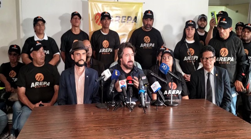 Partido Arepa Digital presenta sus candidatos para próximos comicios electorales