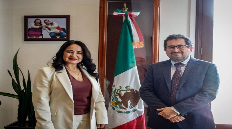 Embajadas de Venezuela y México exploran posibles áreas de cooperación
