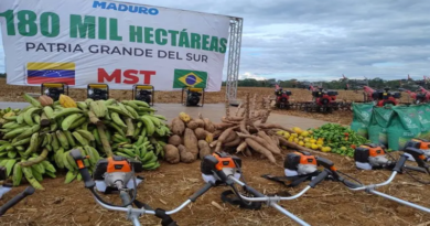 Patria Grande del Sur nueva alianza impulsa la agroproductiva Venezuela