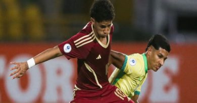 La Vinotinto Sub17 cayó ante Brasil sobre el final del partido