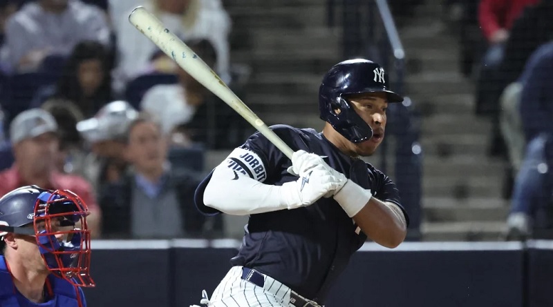 Jorbit Vivas tuvo la oportunidad de debutar con los Yankees