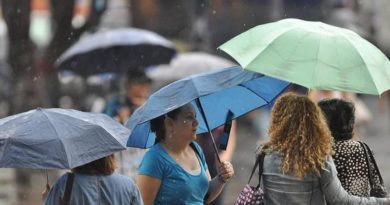 Precipitaciones de intensidad variable se estiman en diversas zonas del país