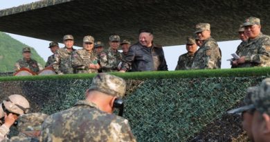 Corea del Norte evalúa el poder de fuego artillero durante un ejercicio militar
