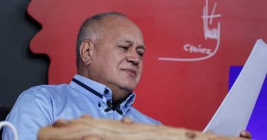 Cabello: María Corina Machado entró al club selecto del narcotráfico y terrorismo