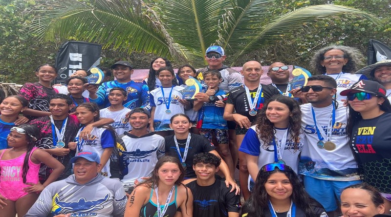 Club Élite de Aragua se corona en la V Copa Sprint Aguas Abiertas