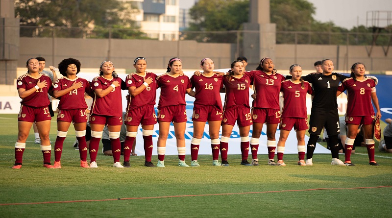 Vinotinto Sub-17 femenina se mide este viernes ante Colombia