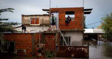 Inundaciones en Argentina dejan más de cuatro mil evacuados